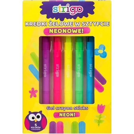 KREDKI ŻELOWE NEON