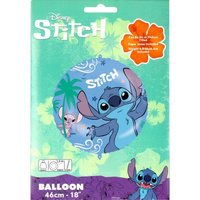 Balon foliowy STITCH & ANGEL DISNEY, 46 cm, 1 szt.