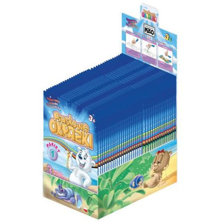 Piaskowe obrazki 4 wzory mix