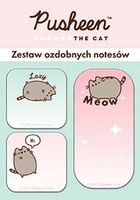 Zestaw 3 notesów ozdobnych Pusheen