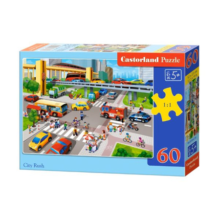 Castorland Puzzle 60 el. B-066131 City rush