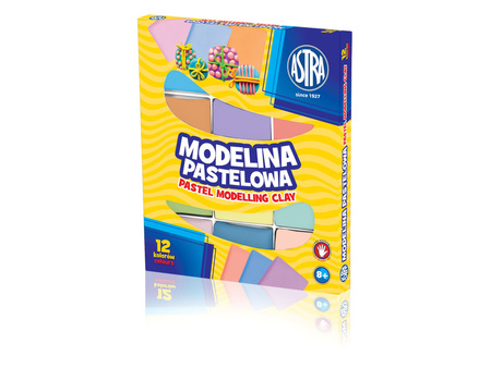 MODELINA PASTELOWA  ASTRA 12 KOLORÓW