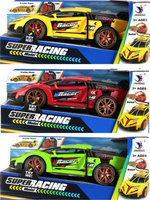 AUTO WYŚCIGOWE DŹWIĘK ŚWIATŁO 21X10X10 MIX3 MC