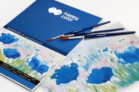 Happy Color Blok do akwareli A5- 250g 10 kartek