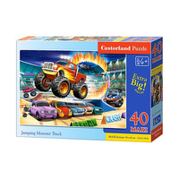 Castorland Puzzle 40  el. Maxi B-040308-1 Jumping Monster Truck