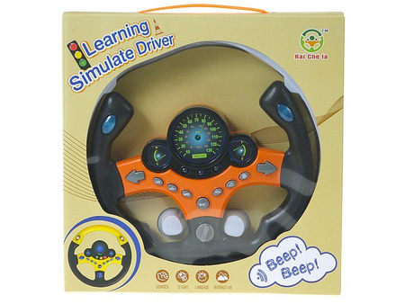 kierownica na baterie; 29,5x29,5x4,5cm