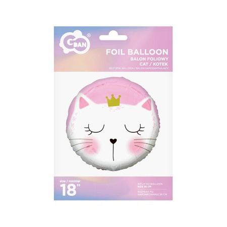 Balon foliowy Kotek, 18' Godan