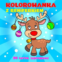 KOLOROWANKA Z RENIFERMKIEM