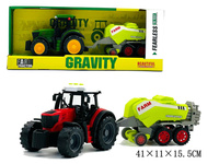 TRAKTOR Z MASZYNYświatło, dżwięk