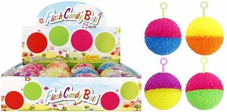 PIŁKA NA GUMCE SWIAT PISZC 8CM MIX4 MC12 180 360