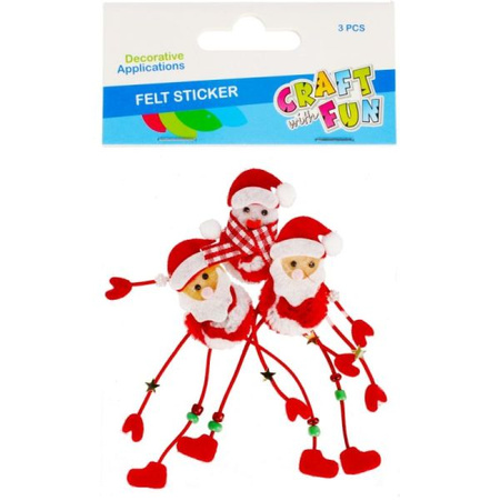 OZDOBA BN FILC MIKOŁAJE 3SZT CF PBH 12 144