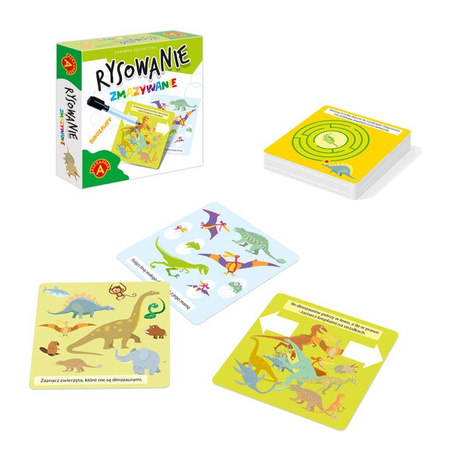 RYSOWANIE ZMAZYWANIE DINO