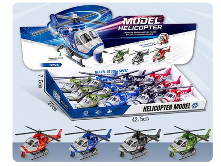HELIKOPTER 15,5CM 4KOL. BSAM0676