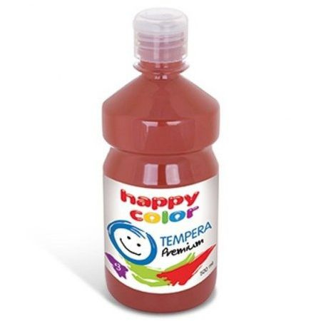 Farba Tempera Premium 500ml Brązowa