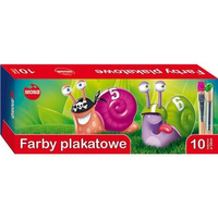 FARBY PLAKATOWE 10 kol. 20 ml MONA