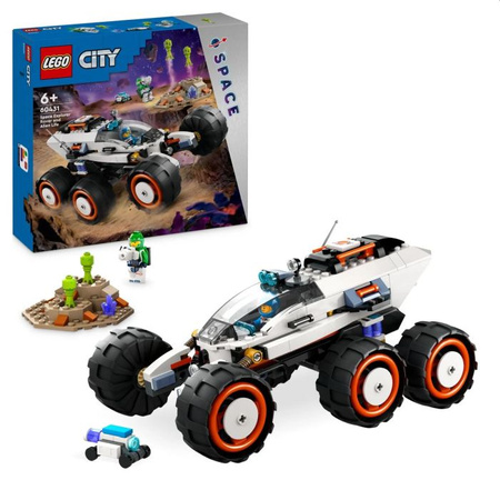 Klocki Lego City Kosmiczny Łazik i Badanie życia 60431