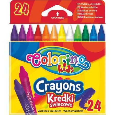 KREDKI ŚWIECOWE 24 KOLORY