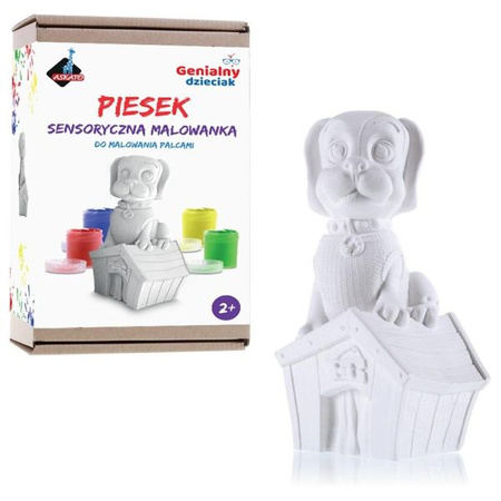 MALOWANKA SENSORYCZNA PIESEK