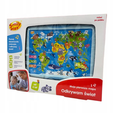 ODKRYWAM ŚWIAT MOJA PIERWSZA MAPA