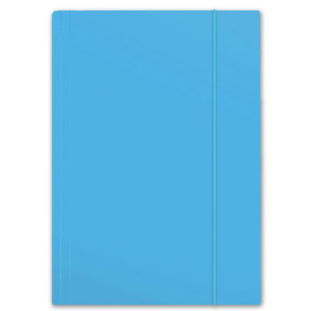 Penmate Teczka z gumką A4 Top niebieska pastelowa