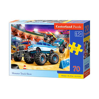 Castorland Puzzle 70 el. B-070077 Monster Truck Show