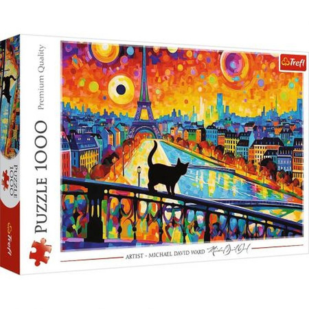 PUZZLE 1000 KOT W PARYŻU