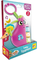 LISCIANI CAROTINA BABY ZABAWKA ELEKTRONICZNA Z GRZECHOTKĄ BAKŁAŻAN