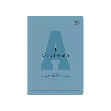 ZESZYT A5 60 kartek, kratka # MATEMATYKA ACADEMY