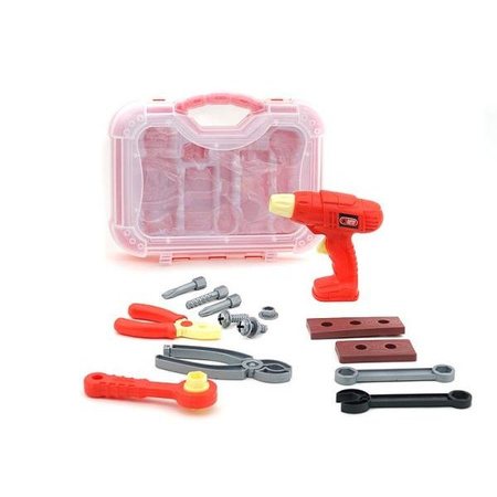 zestaw narzędzi w walizce; 29x22x8cm, Box