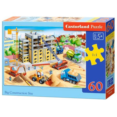 Castorland Puzzle  60 el. Big Construction Site