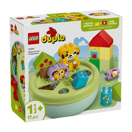 Klocki Lego Duplo Sorter Kształtów: Dom Szczeniaków