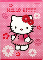 zeszyt a5 32k linia laminowany hello kitty pink