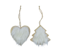 DREWNIANA ZAWIESZKA Z FUTERKIEM