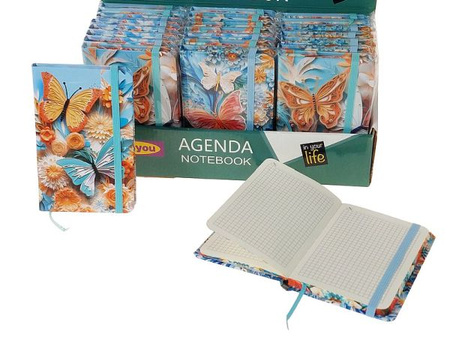 notes 14x9x1,5cm, display 24szt; 29x14x12cm