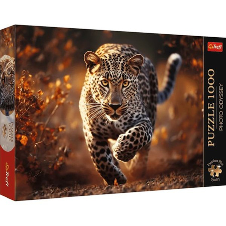 PUZZLE 1000 PREMIUM PLUS DZIKI LEOPARD