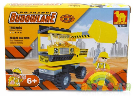 KLOCKI BUDOWALANE 104 ELEMENTY