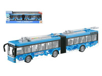 autobus przegubowy 1:16 z napędem na koło zam, światło, dźwięk; 48x16,5x11cm,