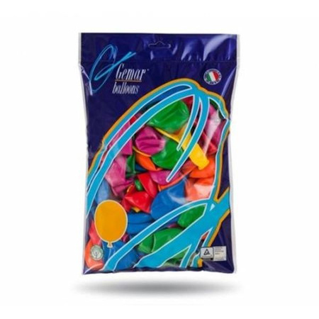 BALON 50SZT PASTEL 10 MIX KOLOR