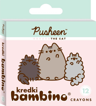 KREDKI BAMBINO 12 kol. PUD. PUSHEEN mkmn