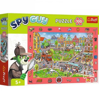 Puzzle obserwacyjne Spy Guy 100 el. Miasto, Trefl