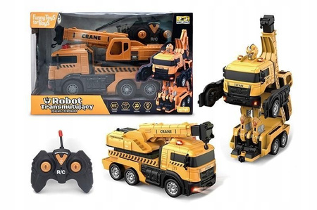 AUTO / ROBOT ZDALNIE STEROWANY TOYS FOR BOYS DŹWIG