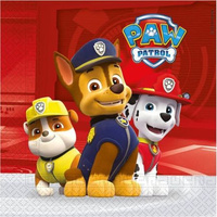 Serwetki papierowe 'Paw Patrol - Ready For Action', rozm. 33 x 33 cm,