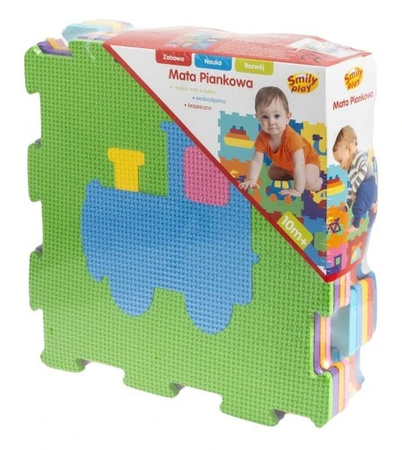 MATA PIANKOWA POJAZDY 1/10 SMILY PLAY