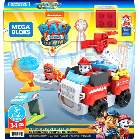 Mega Bloks Psi Patrol Wóz strażacki Marshalla GYJ01