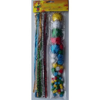 ZEST DRUTY POMPONY OCZY BN METAL