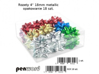 ROZETA 4' 18MM METALIC