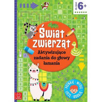 Świat zwierząt. Aktywizujące zadania do głowy łamania. Poznaję, myślę, liczę, koduję