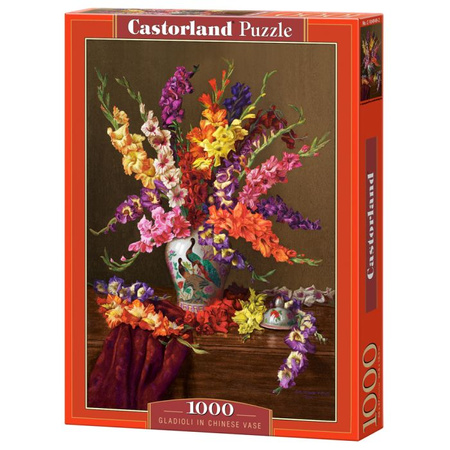 Puzzle 1000 el Gladioli in Chinese Vase