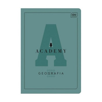ZESZYT A5 60 kartek, kratka # GEOGRAFIA ACADEMY