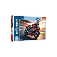 Puzzle 100 el. Szybki motocykl